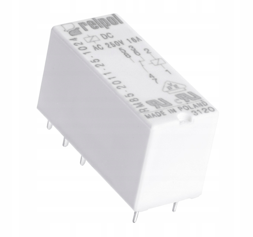 

Przekaźnik Mocy Relpol RM85 12V DC 16A 1P JQX-115