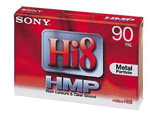 

Kaseta Do Kamer Sony HI8 Digital8 P5-90HMP 90 min