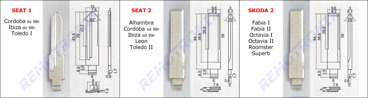 ALARM SEAT SKODA FELICJA FABIA OCTAVIA Manufacturer other