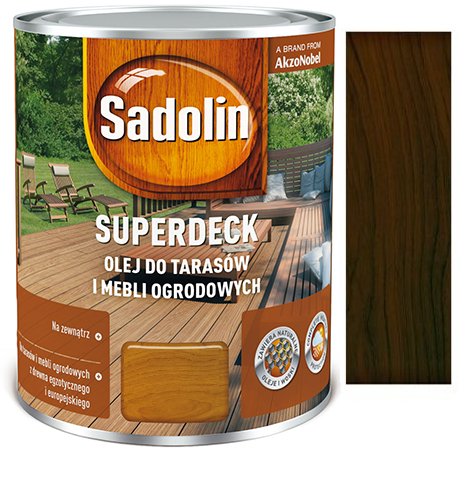 

Sadolin Superdeck 2,5l Olej do drewna Venge Wenge