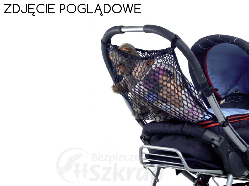 SIATKA TORBA NA ZAKUPY DO WÓZKA UNIWERSALNA B82 Wysokość 1 cm