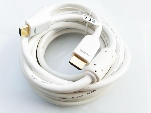 

przewód kabel Hdmi 5,0m fullHD biały Vitalco