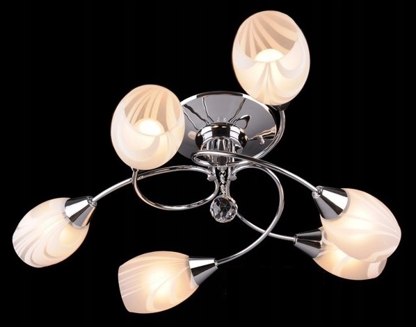 511 NOWOCZESNY PLAFON LAMPA ŻYRANDOL RATY FV Zasilanie sieciowe