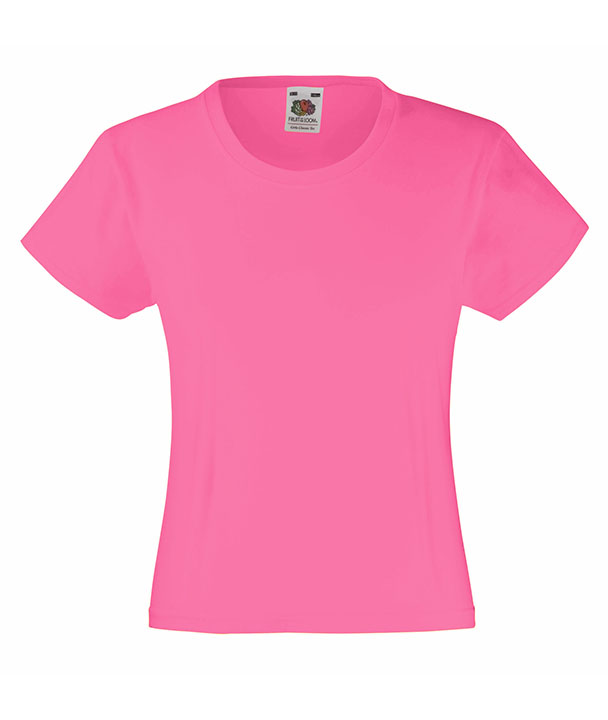 

Fruit of the Loom koszulka t-shirt Girls Fuc 7-8