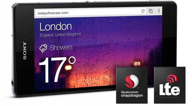 Телефон SONY XPERIA Z2 D6503 фиолетовый батарея емкость 3200 мАч