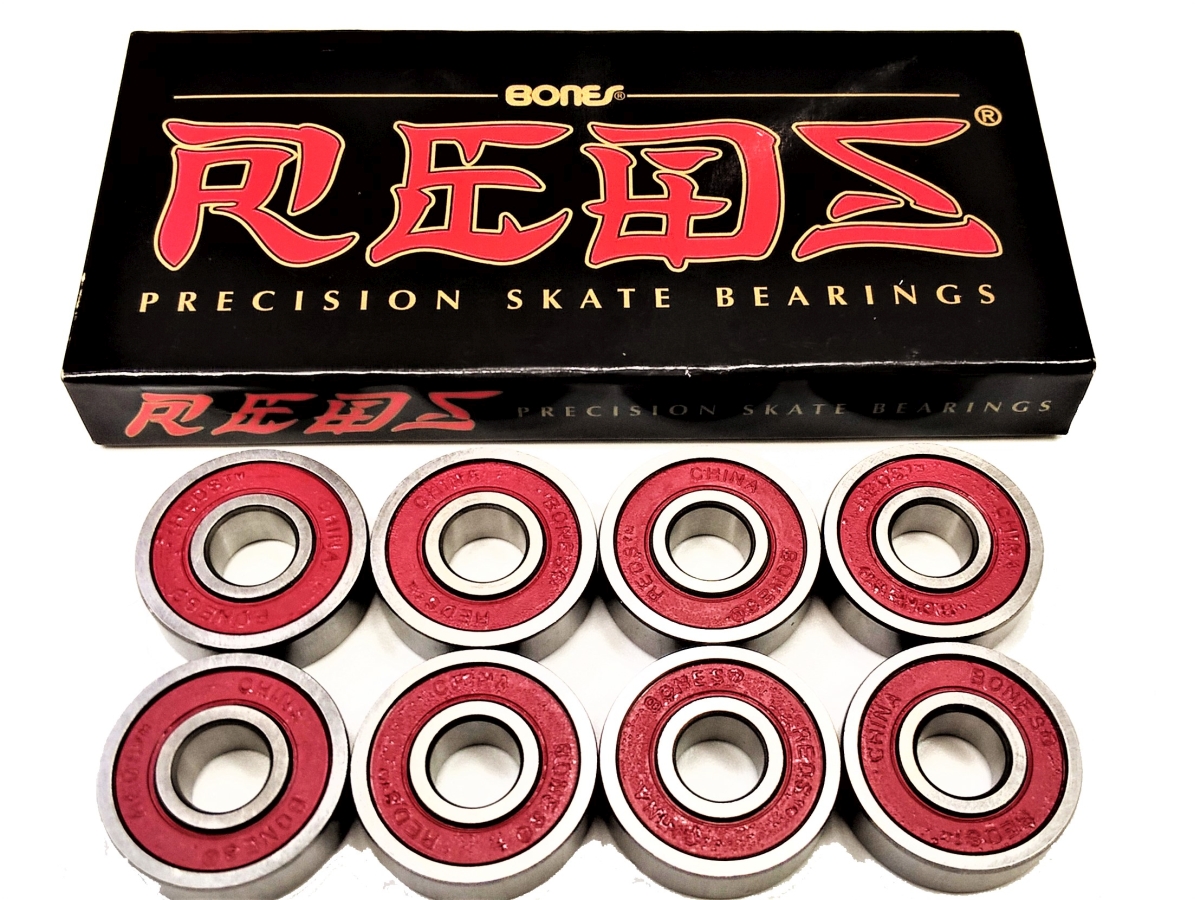 

Łożyska Bones Reds do Deskorolki Longboardu