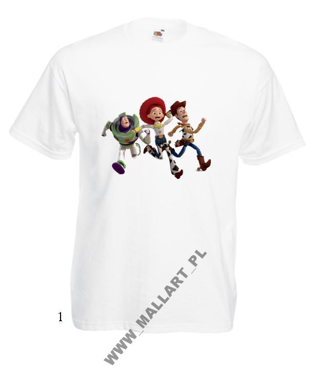 

Męska Koszulka Toy Story Chudy Buzz Astral Wzory