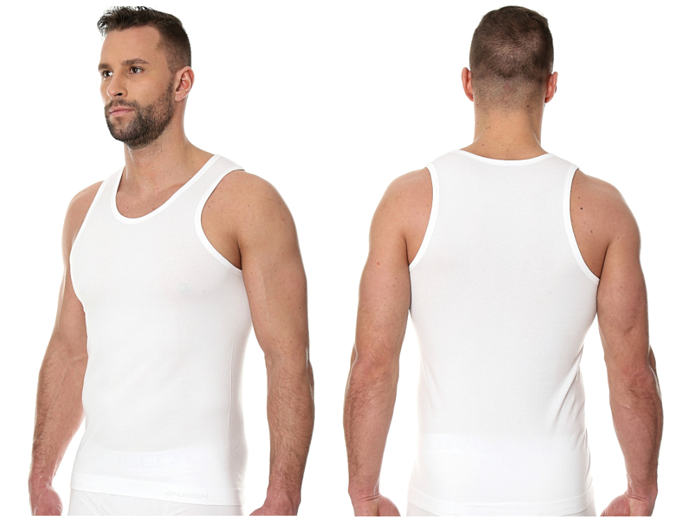 

Brubeck Bezszwowa Podkoszulka Tank Classic r XXL
