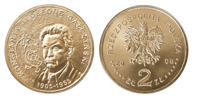 2 złote (2005) - Konstanty Ildefons Gałczyński