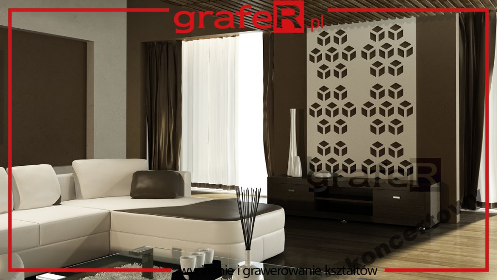 PANEL DEKORACYJNY AŻUR OBUDOWA KALORYFERA P5