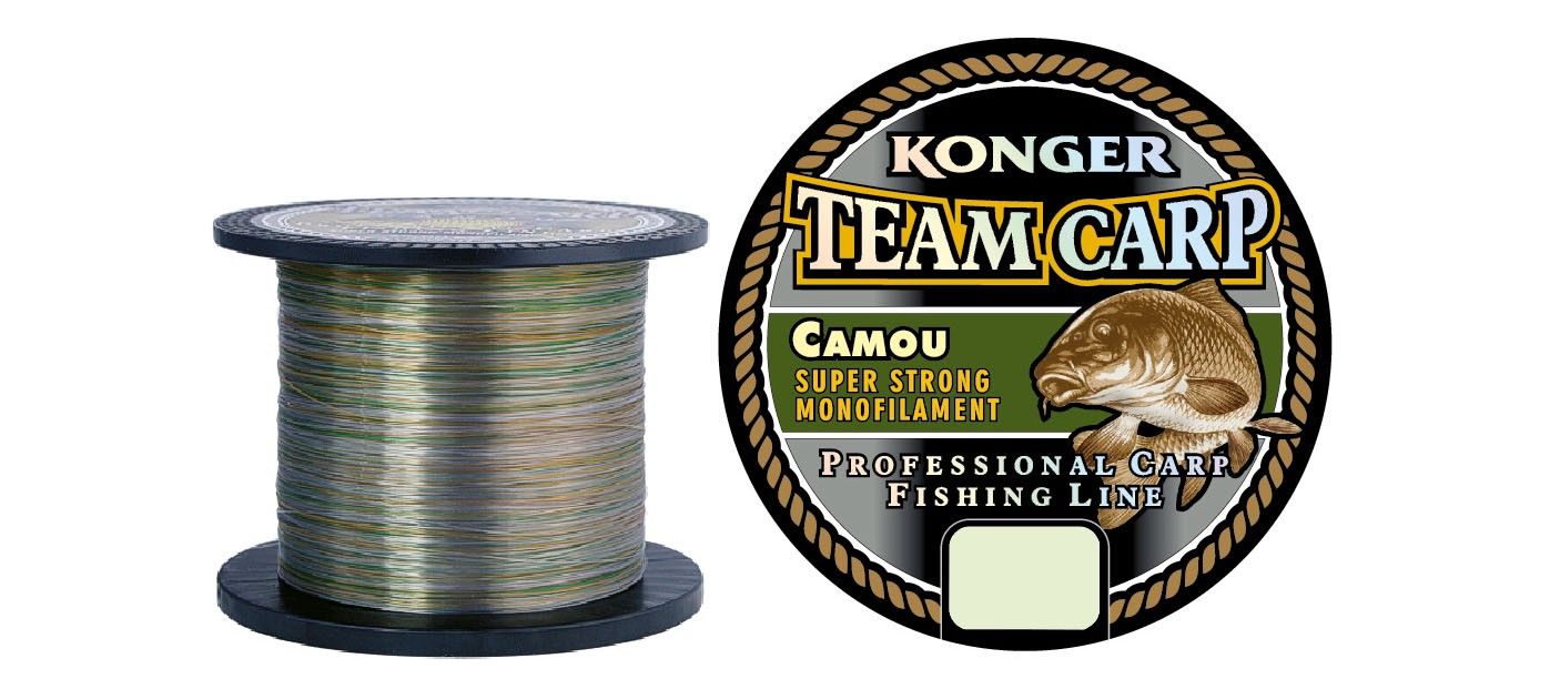 

Żyłka Konger Team Carp 0,25mm/1000m Camou