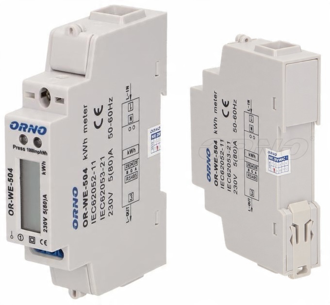 

Miernik 1-fazowy licznik energii z portem RS-485