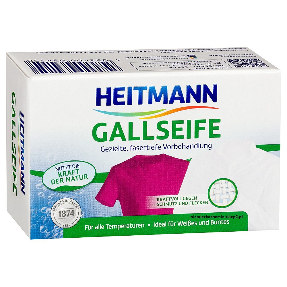 

Heitmann mydło odplamiające Galseife 100 g