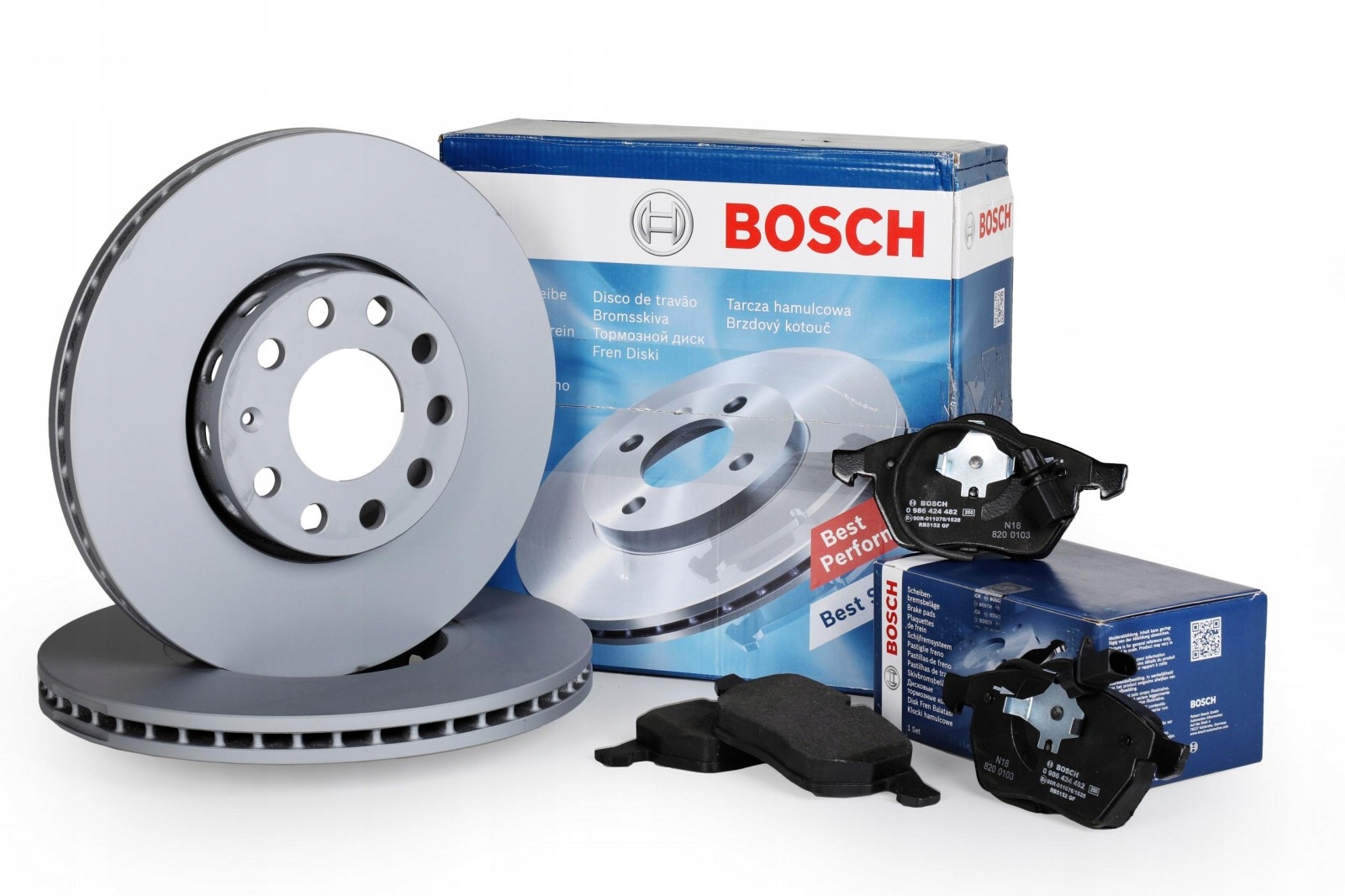 

Tarcze Klocki Bosch Przód Renault Clio III 259mm