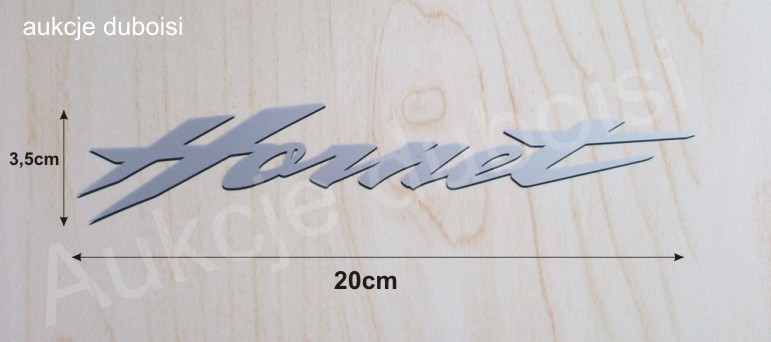 2 NAKLEJKI HONDA HORNET Producent inny