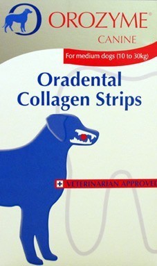 

Orozyme Canine M - kolagenowe płatki do żucia 141G