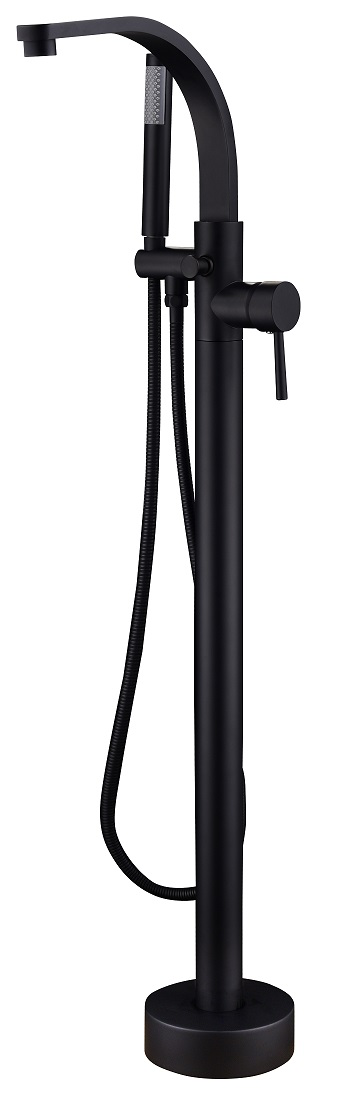 BATERIA WANNOWA WOLNOSTOJĄCA CZARNY MAT