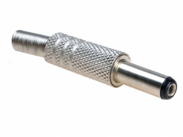 

Wtyk zasilający na kabel DC 2.1/5.5 - metal