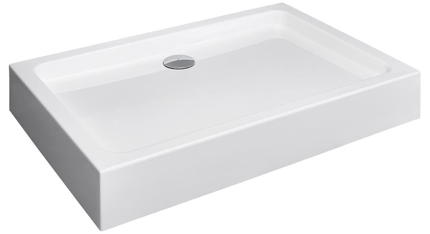 Brodzik prostokątny Radaway Laros D Compact 90x80