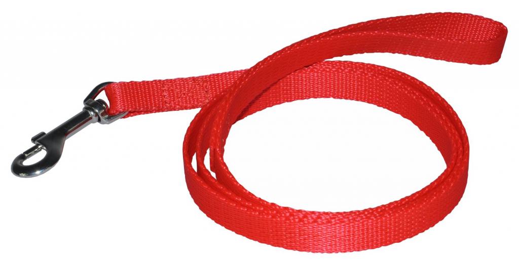 

Smycz Taśmowa 2,5x130 cm Czerwona