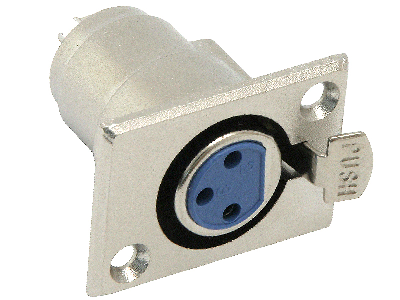 

Gniazdo mikrofonowe Xlr canon 3p obudowy (0993)