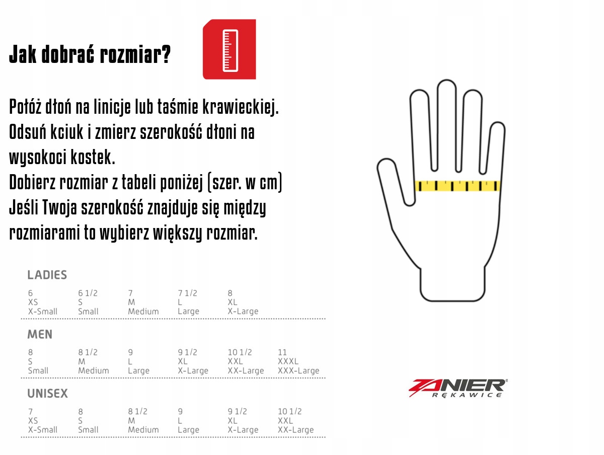 Rękawice ZANIER FROST Windstopper Softshell Płeć mężczyzna