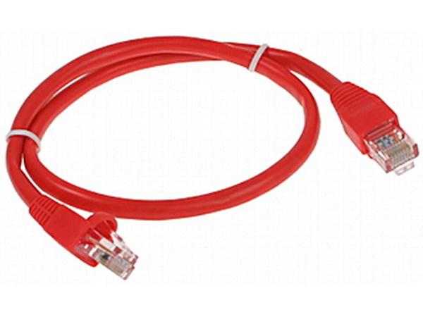 

Patchcord RJ45/0.5-RED kat.5e Utp czerwony 0.5m