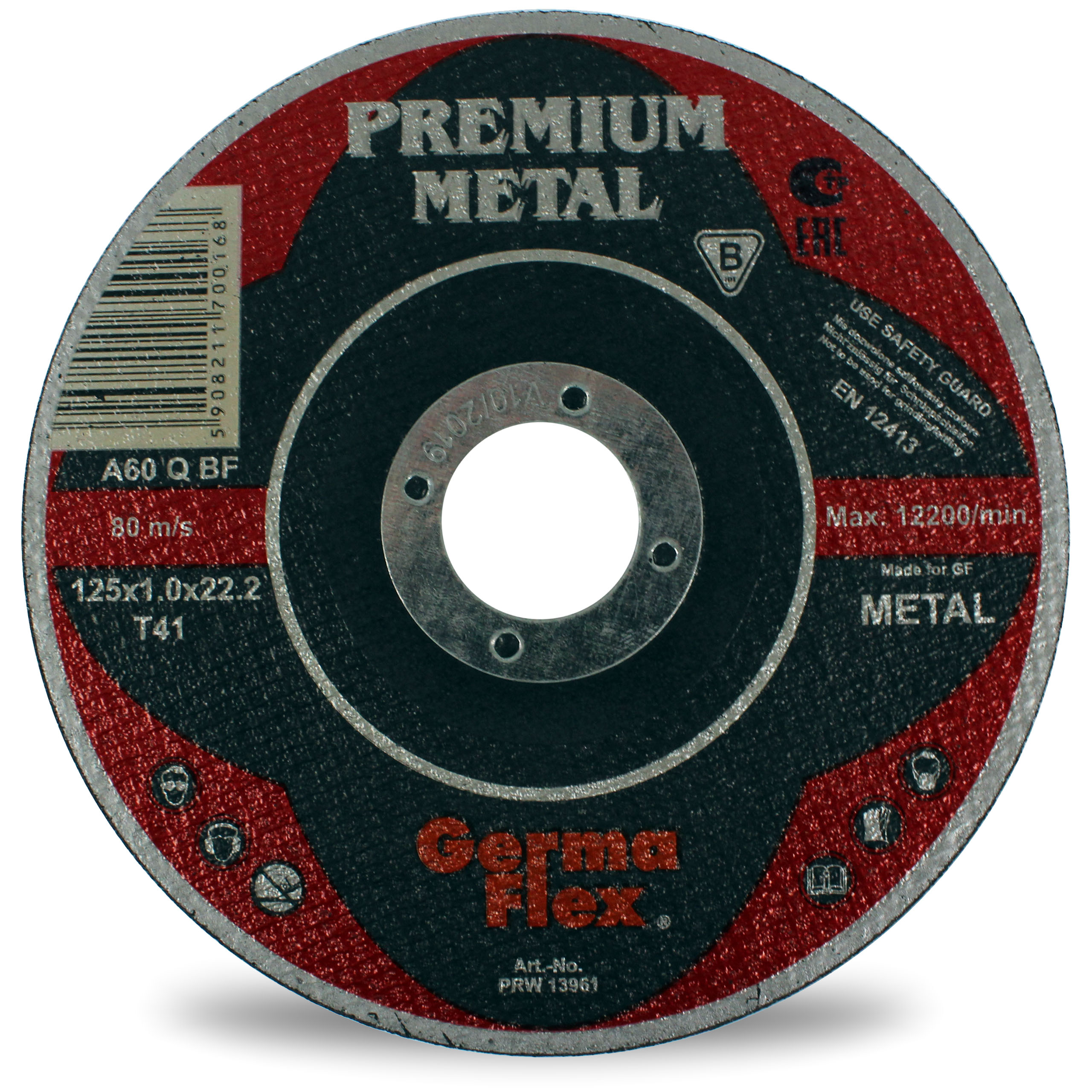 

Tarcza Do Cięcia Metalu 125 x 22,2 x 1,0 Premium