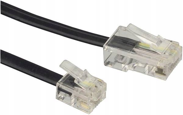 

Kabel przejściówka redukcja RJ45 RJ11, 1 m