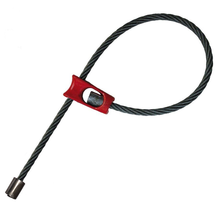 Trhací lano s niplem 14 mm x 3,0 m 14 t elastické.