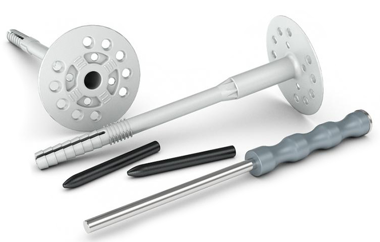 

Kołki styropianu Izolacji metal Plastill Lux 24cm