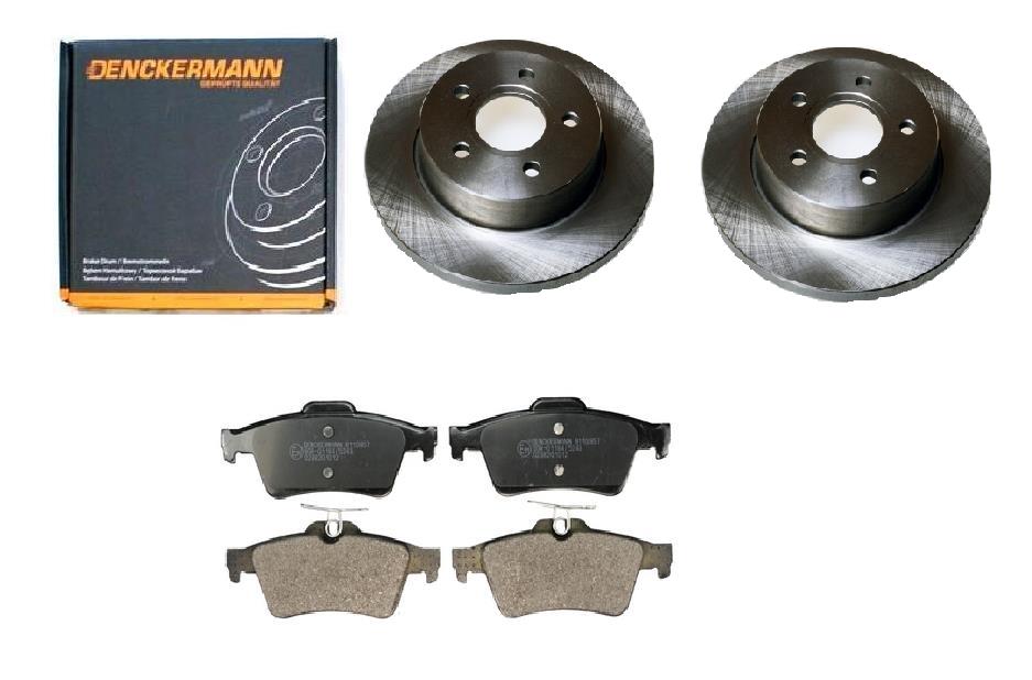 Kotouče Kostky Volvo S40 II V50 Zadní 280 mm Sada