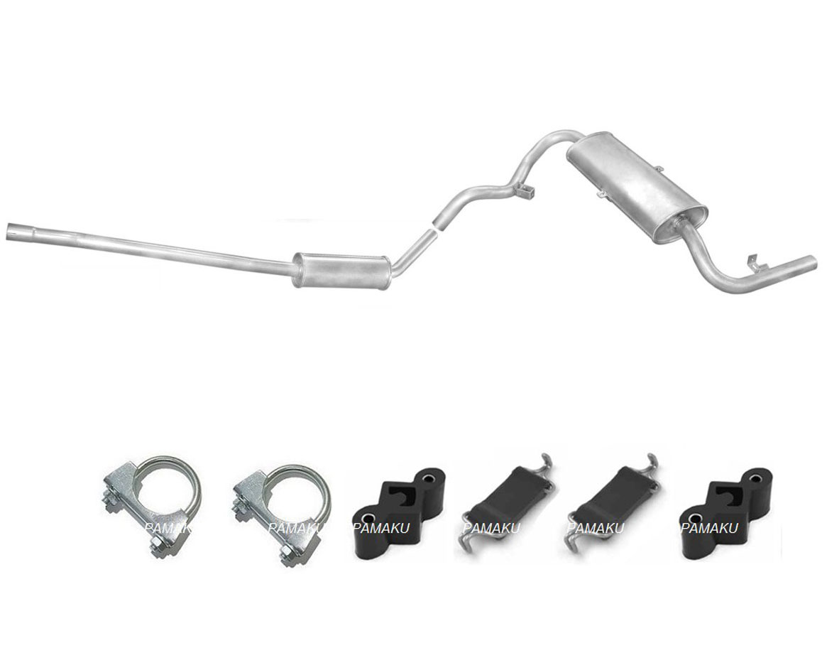 LADA NIVA 1.6 (1978-1995) СЕРЕДНІЙ + КІНЦЕВИЙ ГЛУШНИК