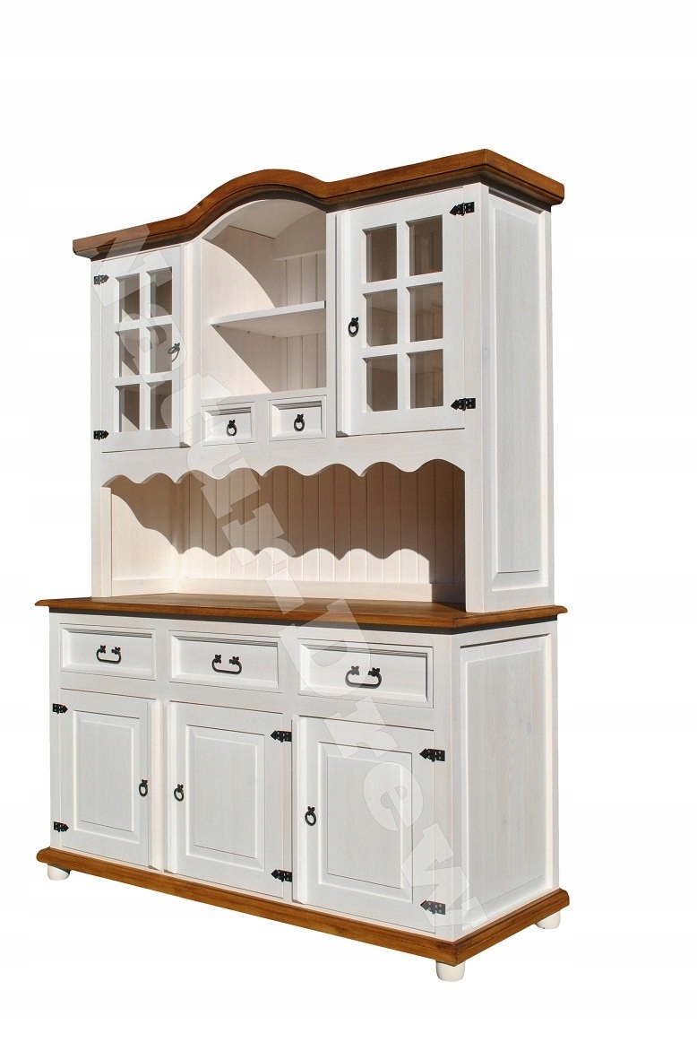 Kredens BLANCA z drewna,,POSTARZANY,WIEJSKIE MEBLE Marka inna