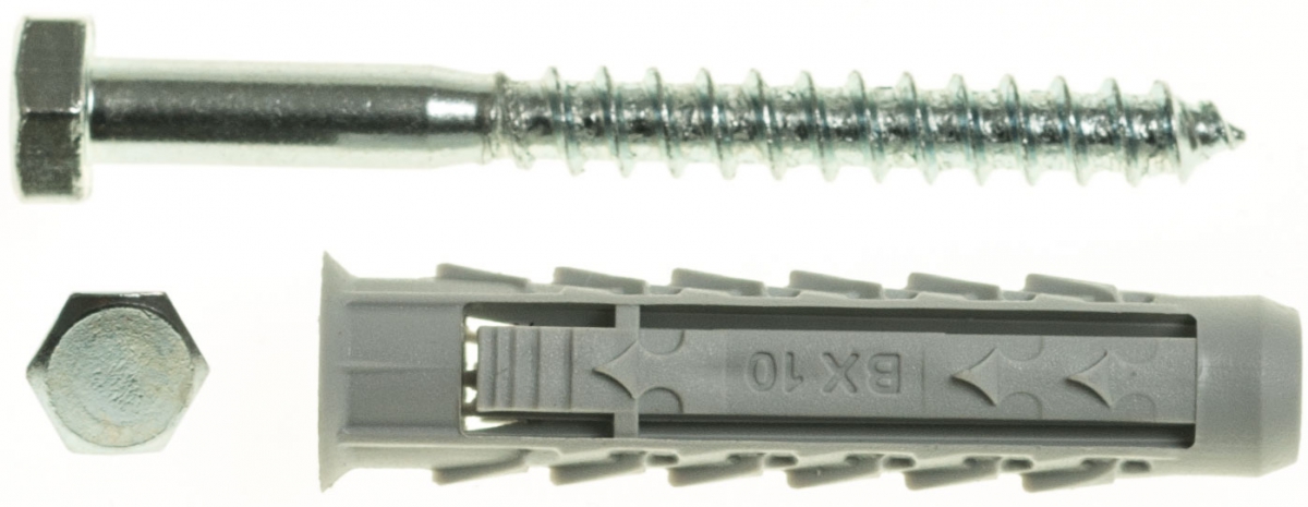

BX14+KL10X100/50 Kołek rozporowy BX+wkręt na klucz