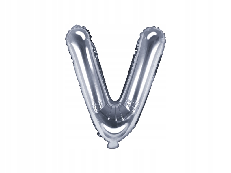 

Balon foliowy V srebrny 35cm 1szt FB2M-V-018