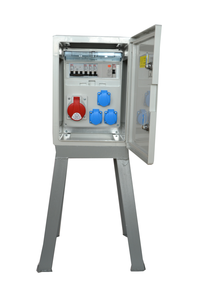 Elektrická skříňka IP65 XC516WR se stojanem 16A