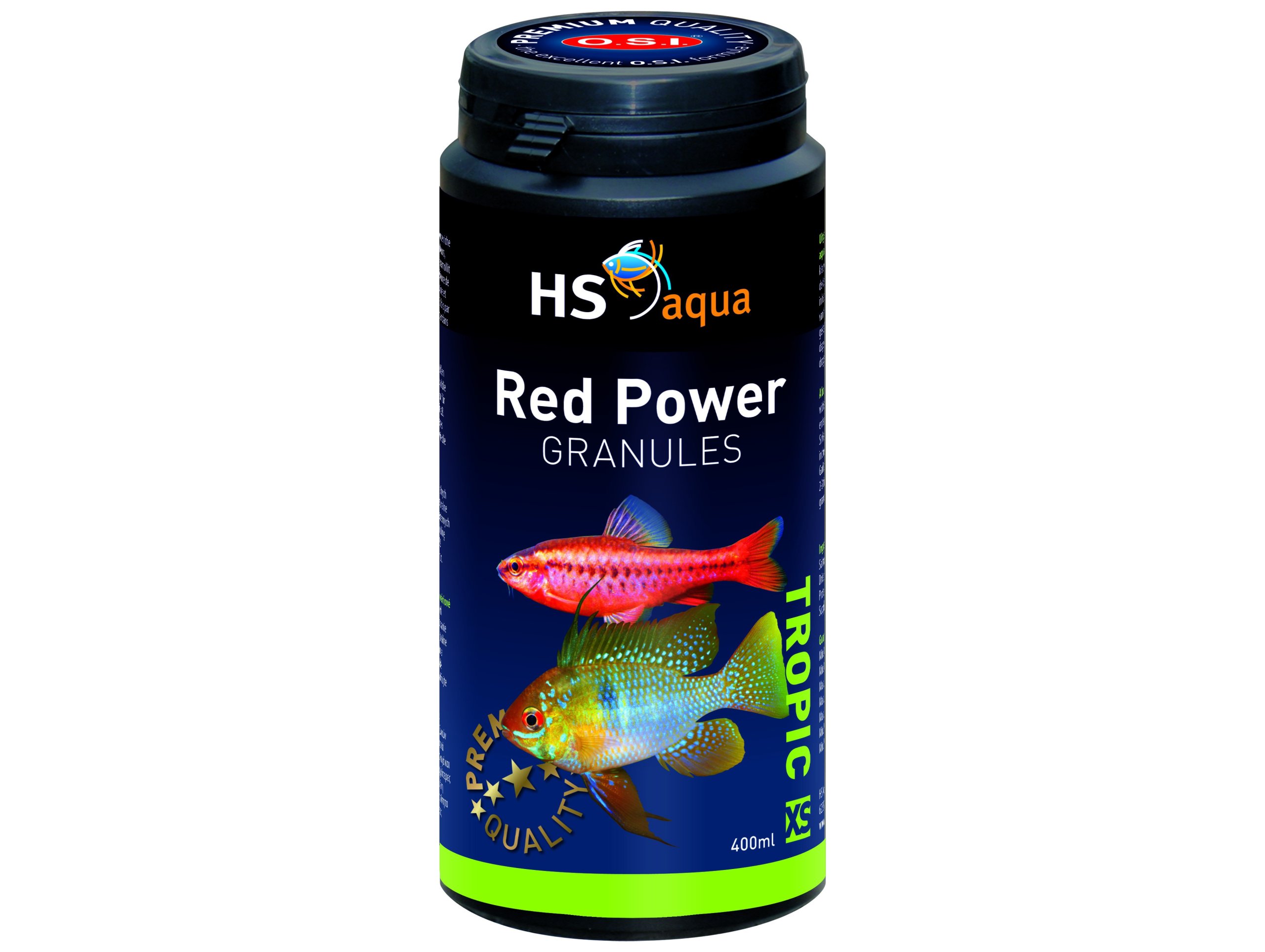 Levně Hs Aqua Red Power Granules Xs 400 ML krmivo pro ryby (0030144)