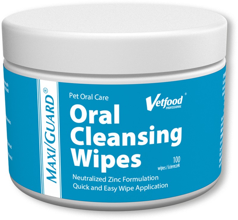 Levně Vetfood Maxi/guard Oral Cleansing Wipes 100 Ks