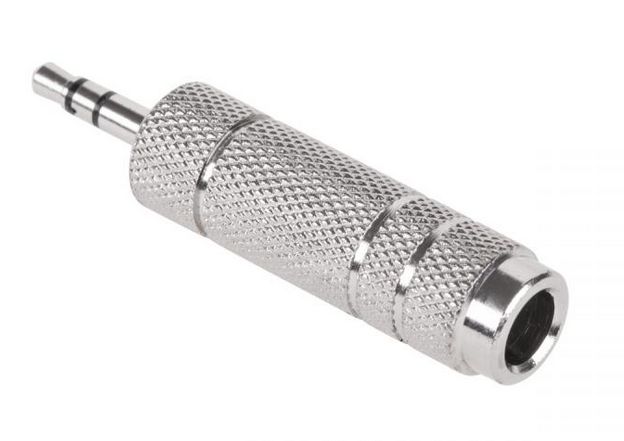 

Redukcja Jack Wtyk 3,5 Gniazdo 6,3 Metal Tanio !!!