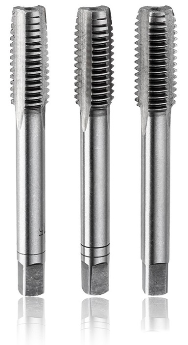 Závitník M22 HSS-M2 Pro 3 Kusy Závitníky