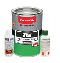 

Szpachlówka natryskowa Spray 1,2kg Novol Zestaw