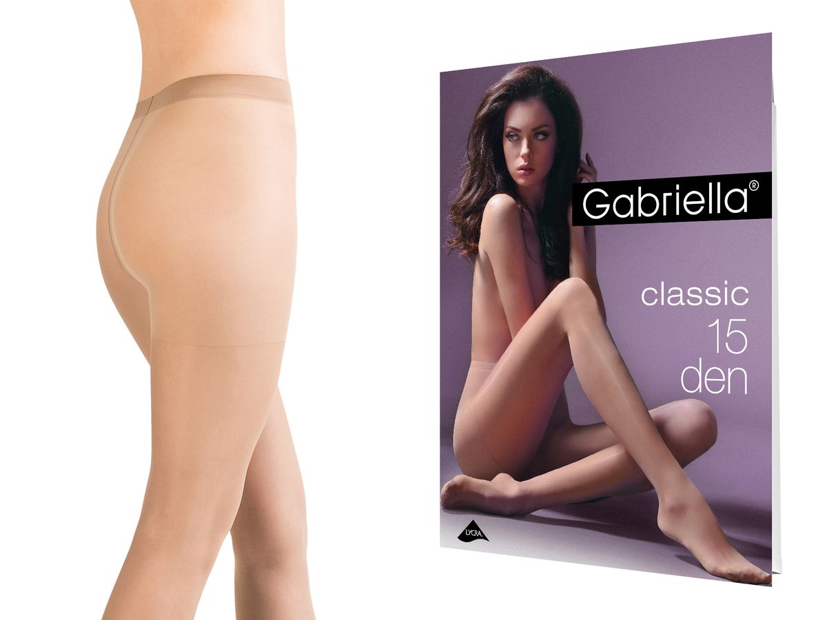 

Rajstopy Gabriella Classic 15 den Nocciola 2