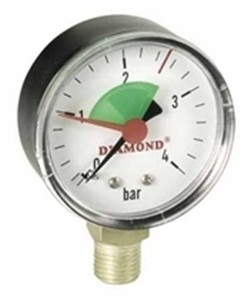 

Manometr tarczowy 63 mm do 6 bar Radialny