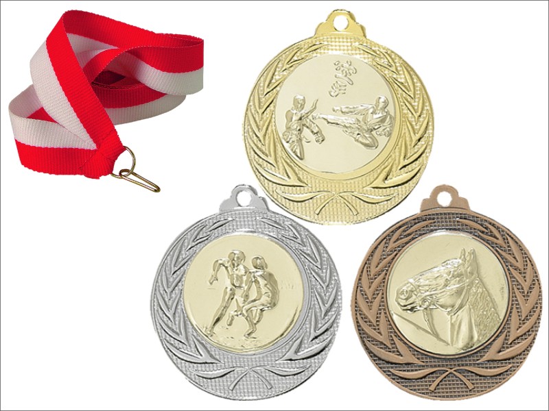 

Extra medal w Extra cenie 40mm wklejki szarfa