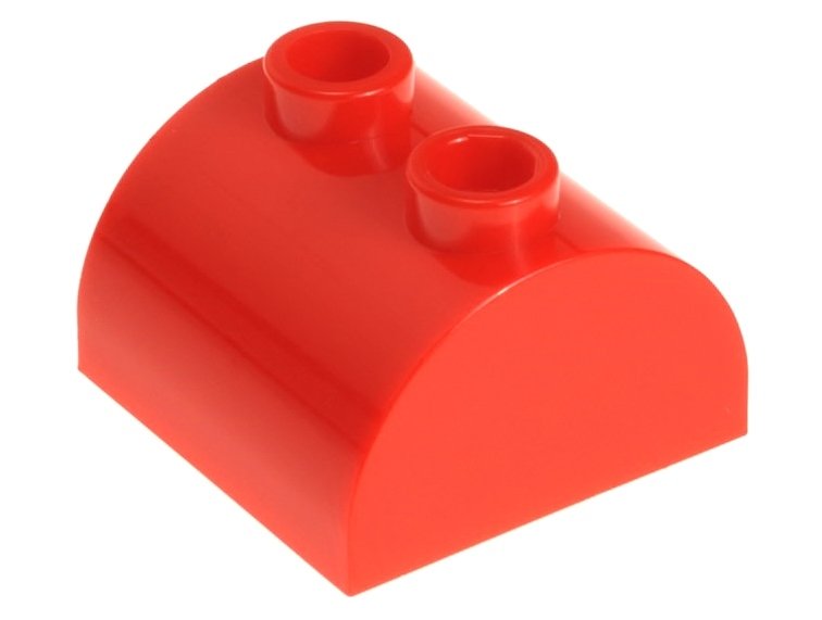 

Lego Klocek zaokrąglony 2x2 30165 czerwony