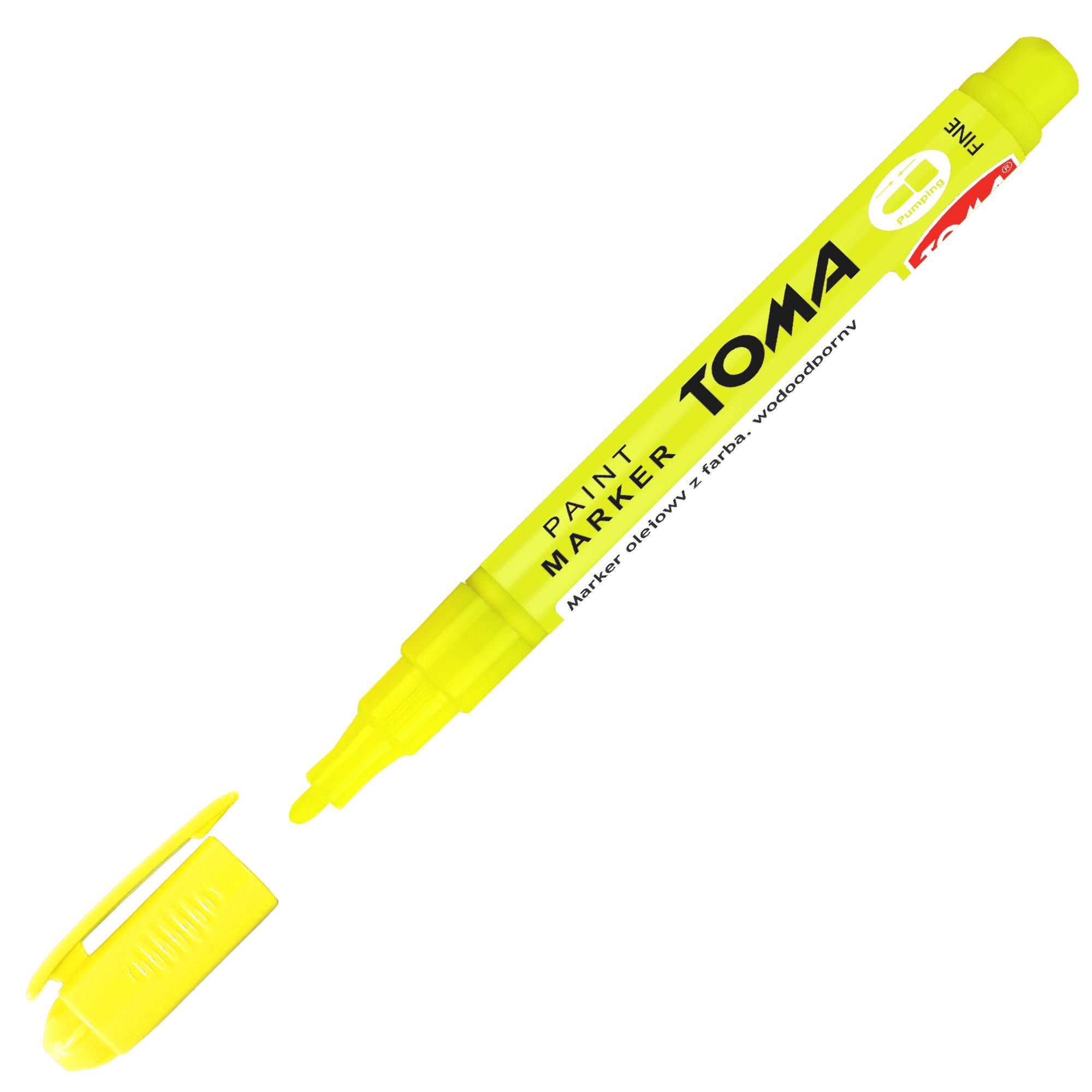 

Marker olejowy Toma TO-441 Żółty Neon cienka końc.