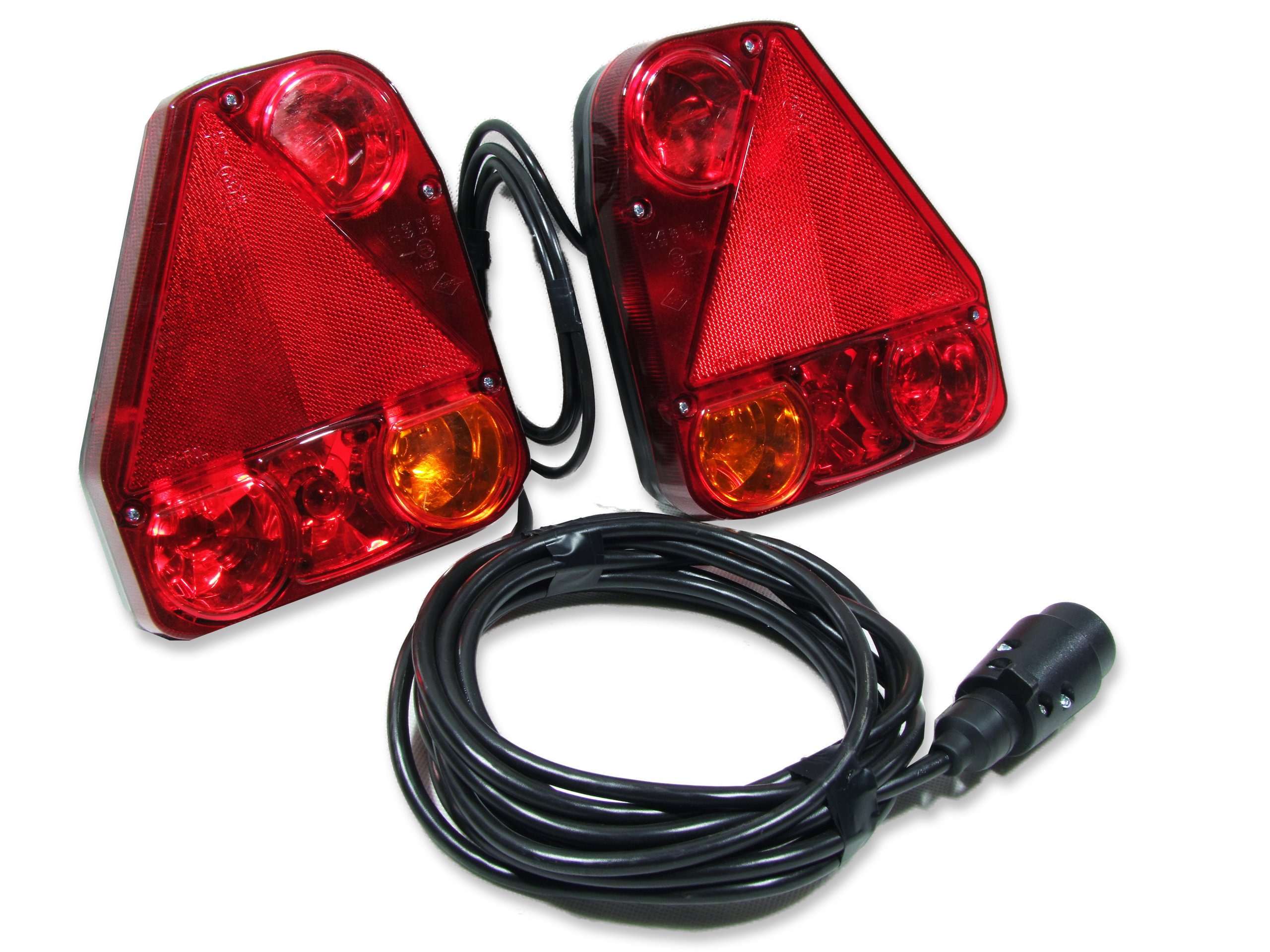 KOMPLET LAMP Z KABLEM I WTYCZKĄ RYDWAN GOTOWY! NEW