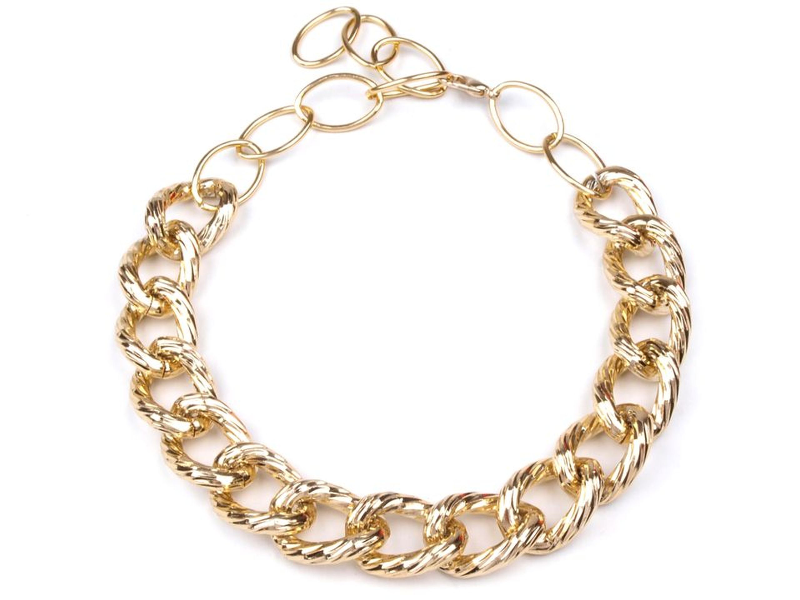

Naszyjnik metalowy Gold Pasmanteria