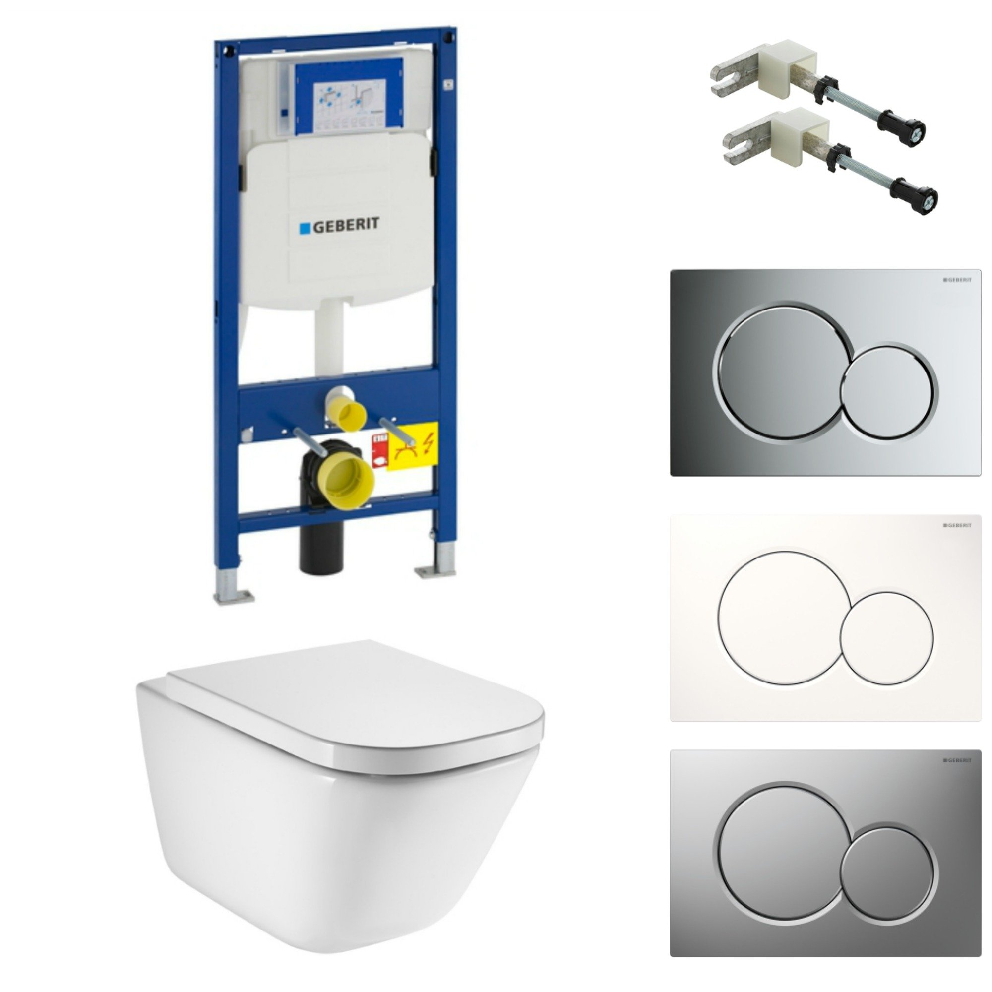 Geberit Stelaż Duofix UP320 Wc miska Gap Rimless